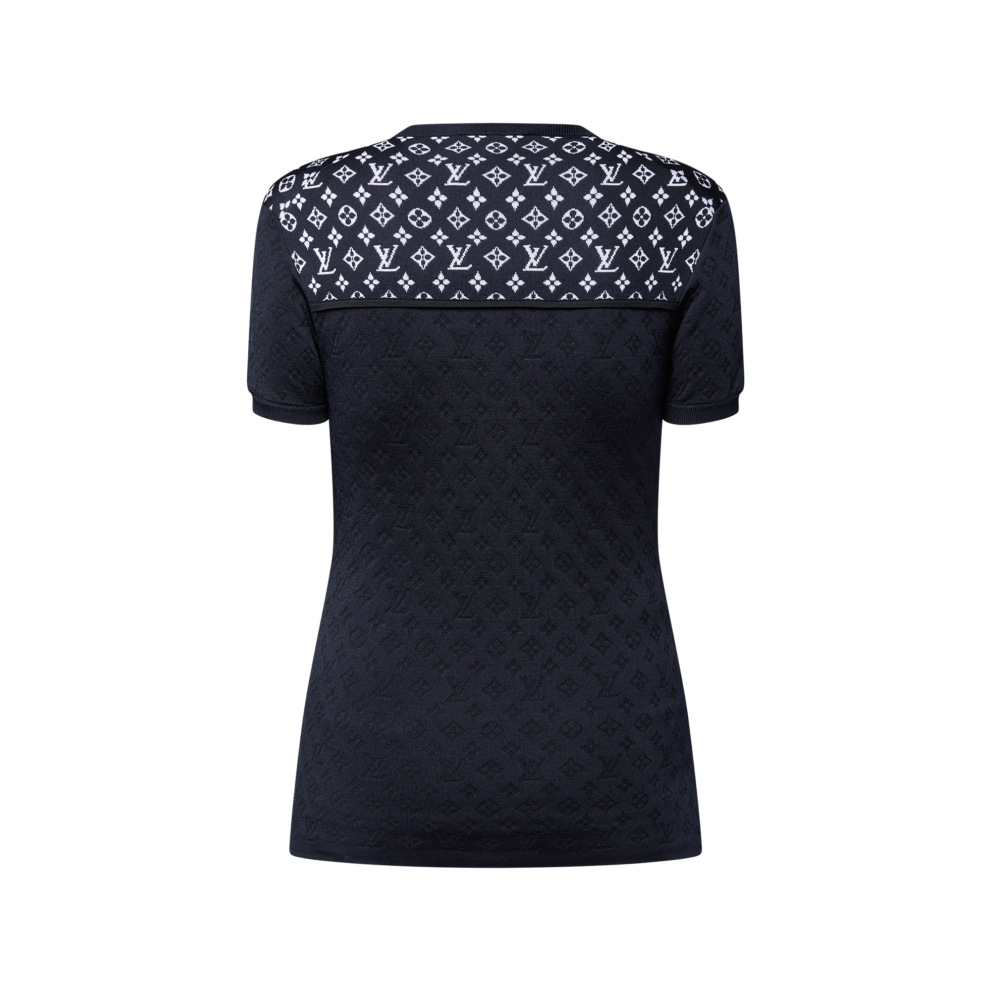 Monogram Jacquard Knit Top - Luxury Ready to Wear - 1AI773